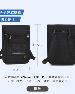 RFID防盜護照包