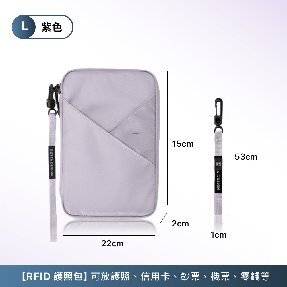 RFID防盜刷護照包