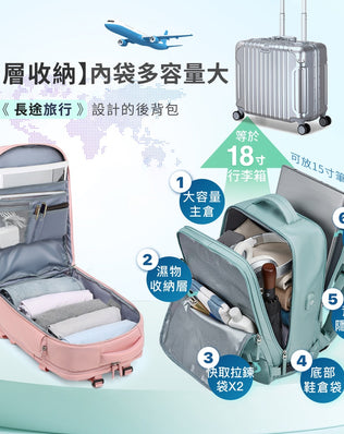 廉航剋星旅行登機後背包