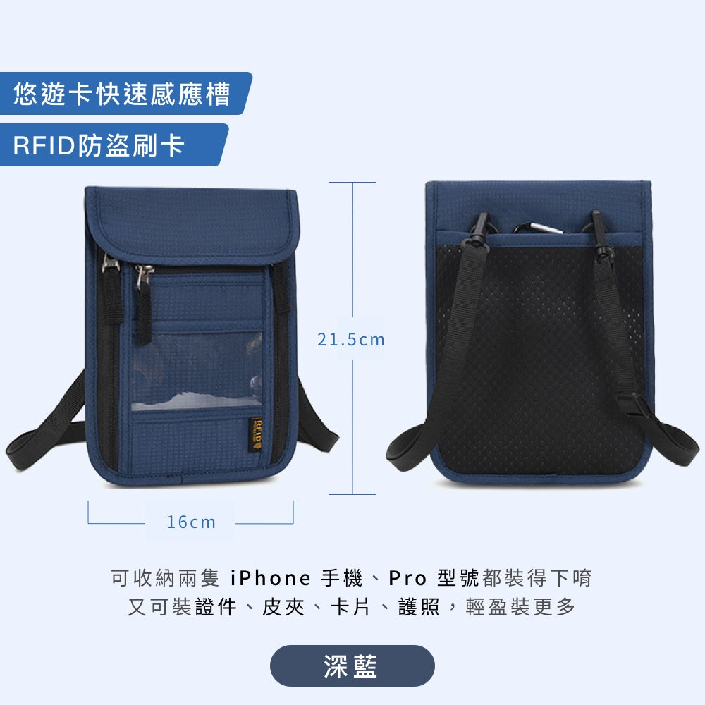 RFID防盜護照包