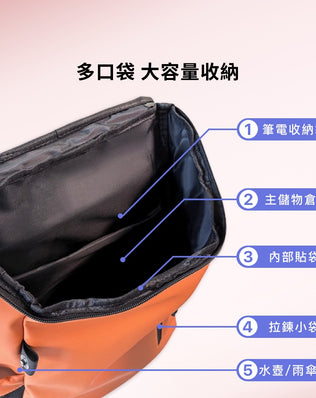 旅行中性後背包