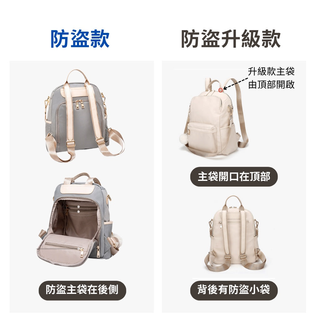 旅遊防盜後背包