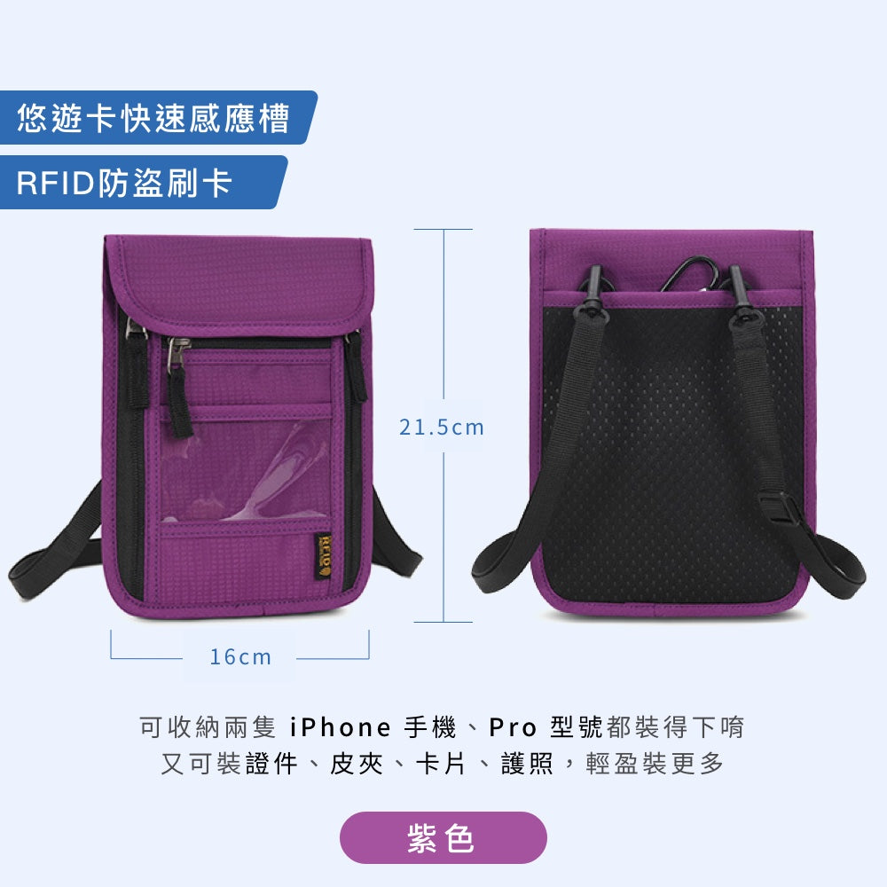 RFID防盜護照包