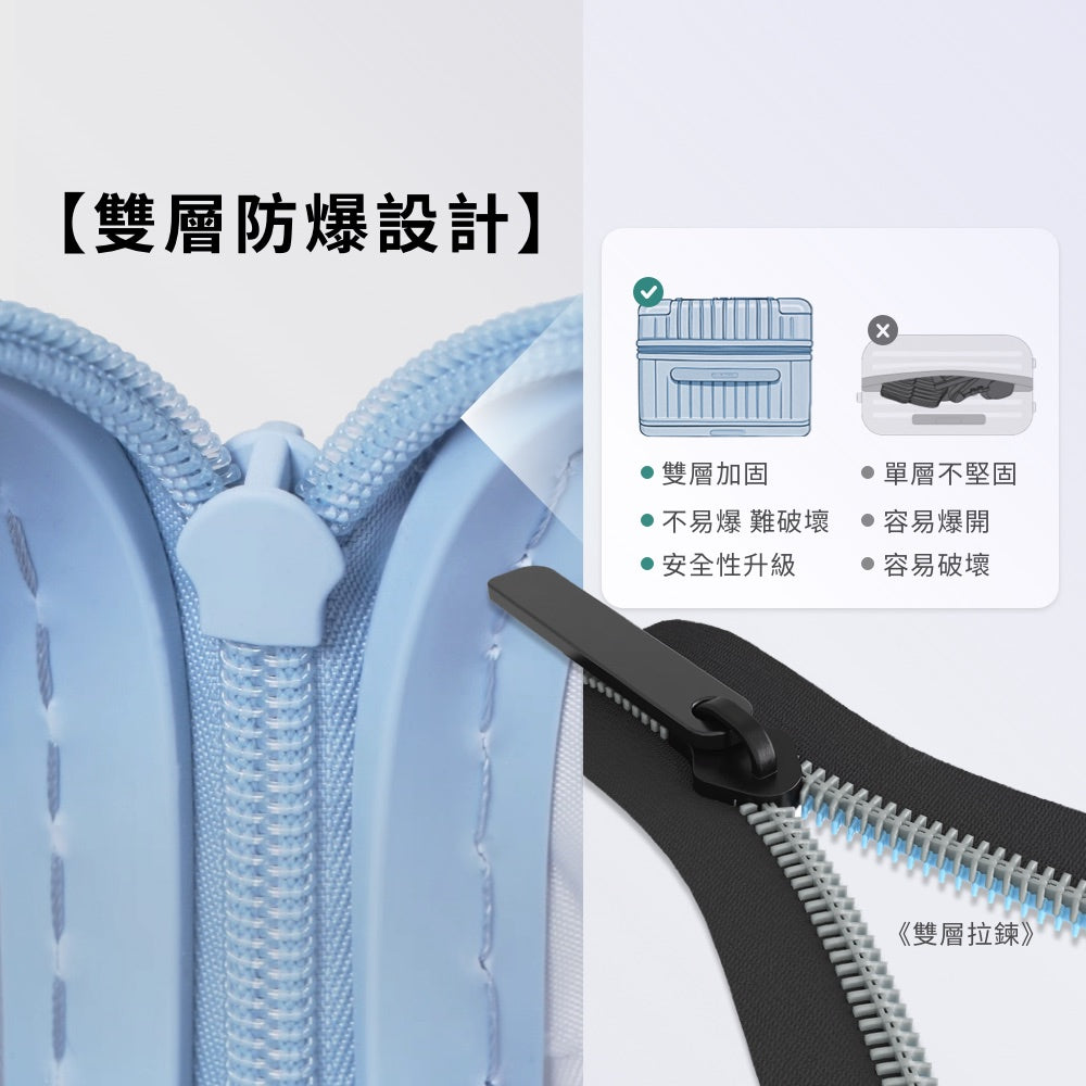 仿生衣櫃擴充行李箱