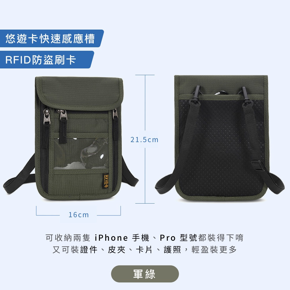 RFID防盜護照包