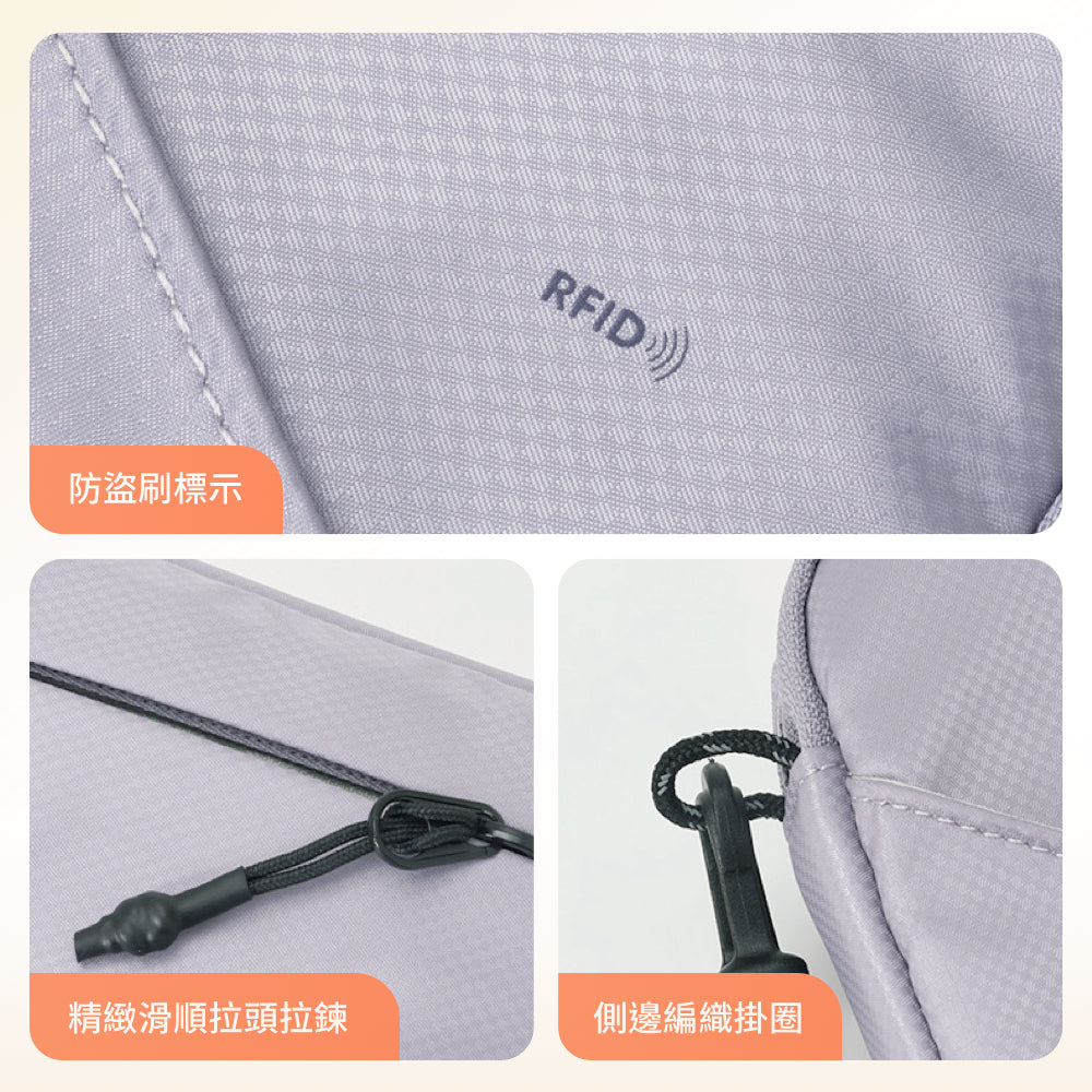 RFID防盜刷護照包