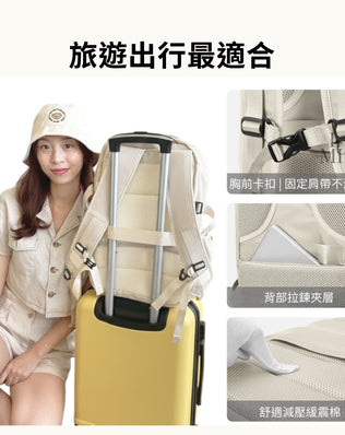 可擴充旅行萬用後背包