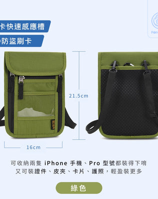 RFID防盜護照包