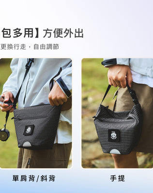 大力馬單肩水桶包