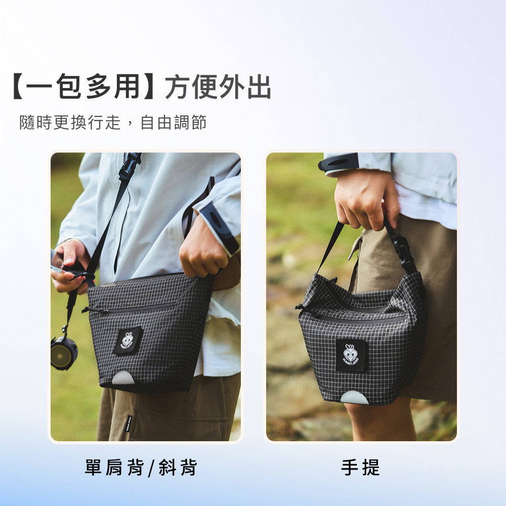 大力馬單肩水桶包