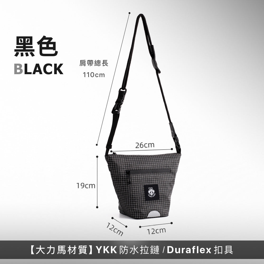 大力馬單肩水桶包